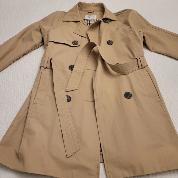 Girls Zara Trench Coat - Picture 1 of 7